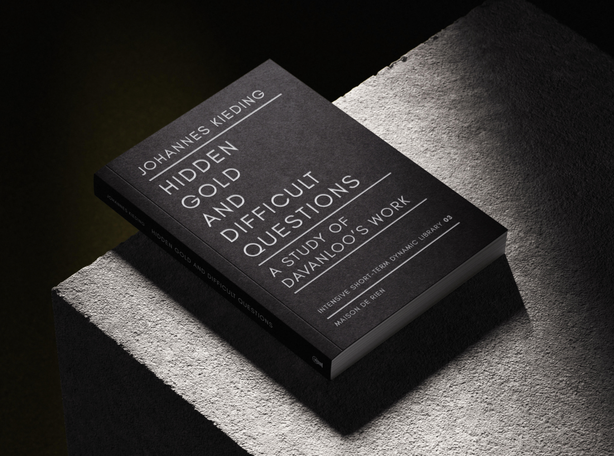 Cover of Hidden Gold and Difficult Questions: A Study of Davanloo’s Work by Johannes Kieding